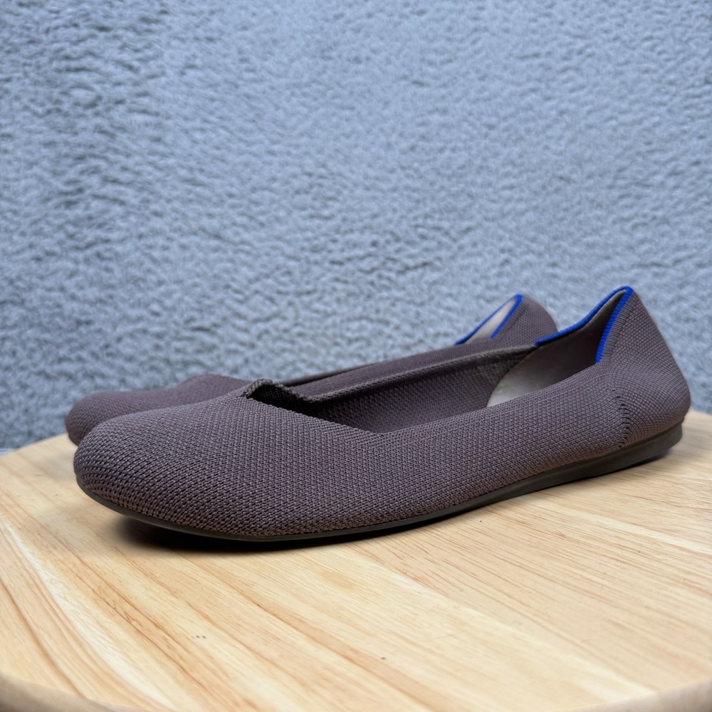 Rothy's The Point Grey Birdseye Ballet Flats Knitted Slip Onโ 9.0 Classic